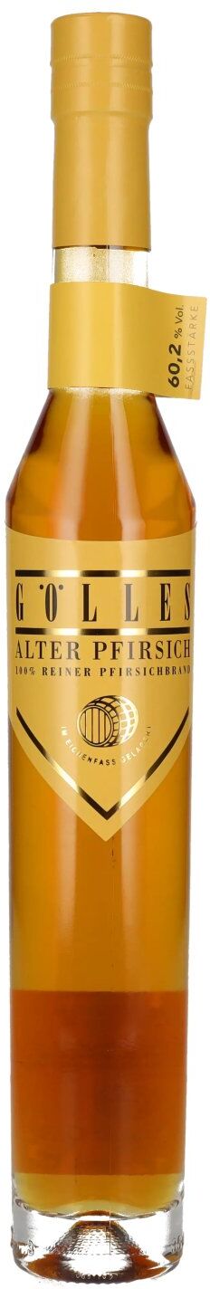 Gölles Alter Pfirsich im Eichenfass gelagert 60,2% Vol. 0,35l