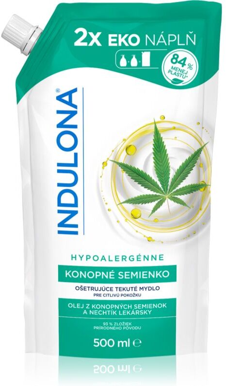 Indulona Hempseed savon liquide recharge 500 ml
