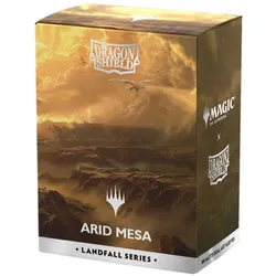 Dragon Shield X Magic: The Gathering - Arid Mesa - Matte Dual sleeves Landfall Series