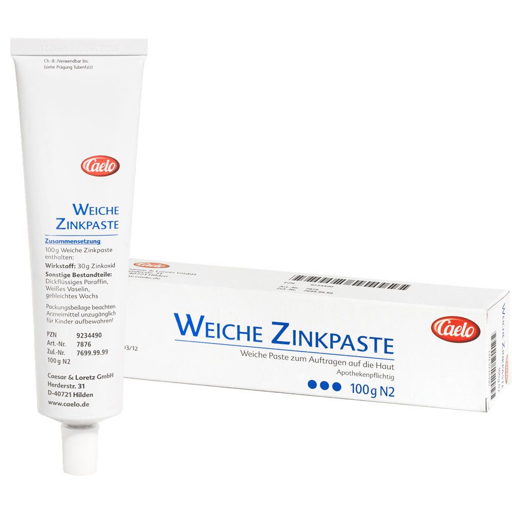 Zinkpaste weich Caelo HV-Packung 100 g Paste
