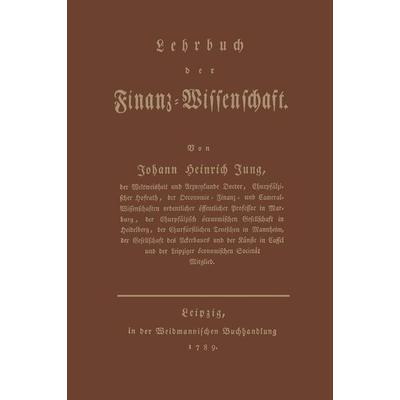 Lehrbuch der Finanz-Wissenschaft, Taschenbuch von Johann Heinrich Voss, Betriebswirtschaftlicher Verlag Gabler, 978-3-409-10141-7
