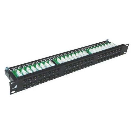 Xtend Solarmi XtendLan Patch panel 19", 48 portů, Cat6, LSA (PP19-48C6U)