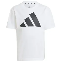 adidas Essentials T-Shirt Kinder - white/black - 128