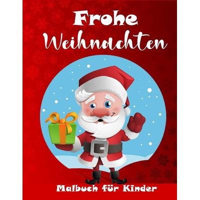 Weihnachts-Malbuch für Kinder, Taschenbuch von Elizabeth Moran, Emily Publishing