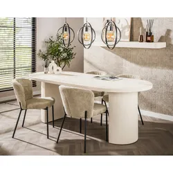 designline »Marmorverbundstoff« Esstisch arch stone