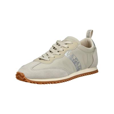 Sneaker NAPAPIJRI "Napapijri Sneaker Leder/Textil", Damen, Gr. 38, Textil, beige, Leder, Textil, Schuhe Sneaker