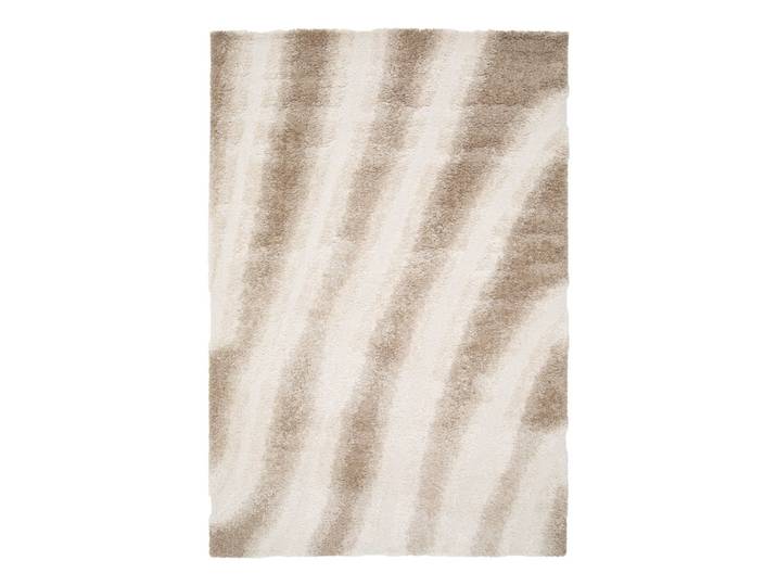 Tapis Intérieur Motif Rayé Beige - Lou 120 X 170 Cm