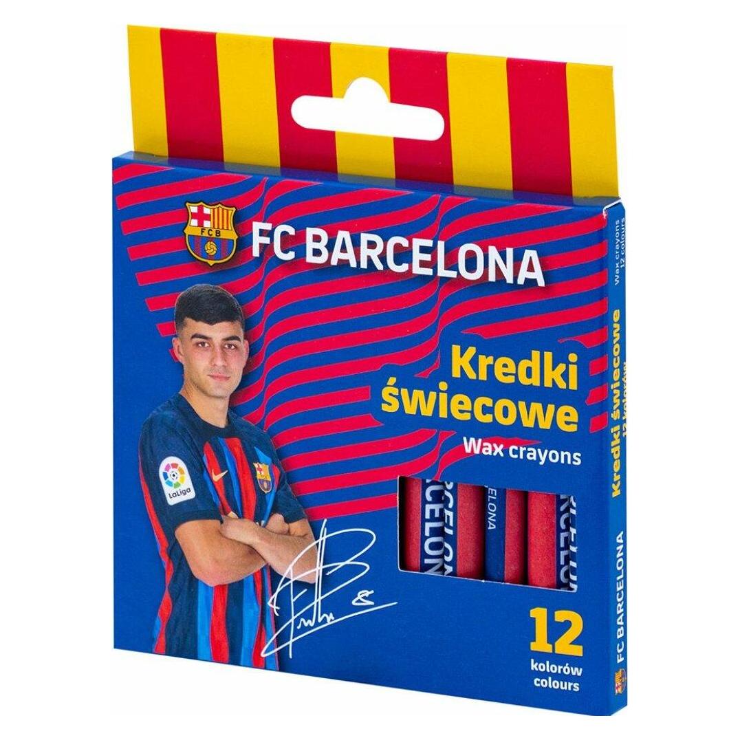 Astra FC Barcelona runde Wachsmalstifte 12-farbig gemischt (12x) (155751)
