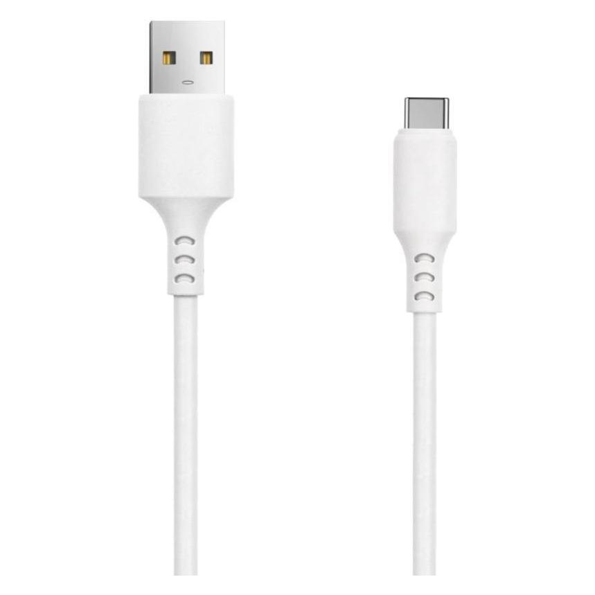 Setty Kabel USB - USB-C 1,0 m 2A weiss NEU (1 m, 10 W) (33468787)