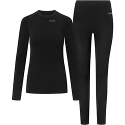 MGA, Damen, Funktionsshirt, Ritra Bamboo (Lady Set) Viking -Unterwäsche (M), Schwarz