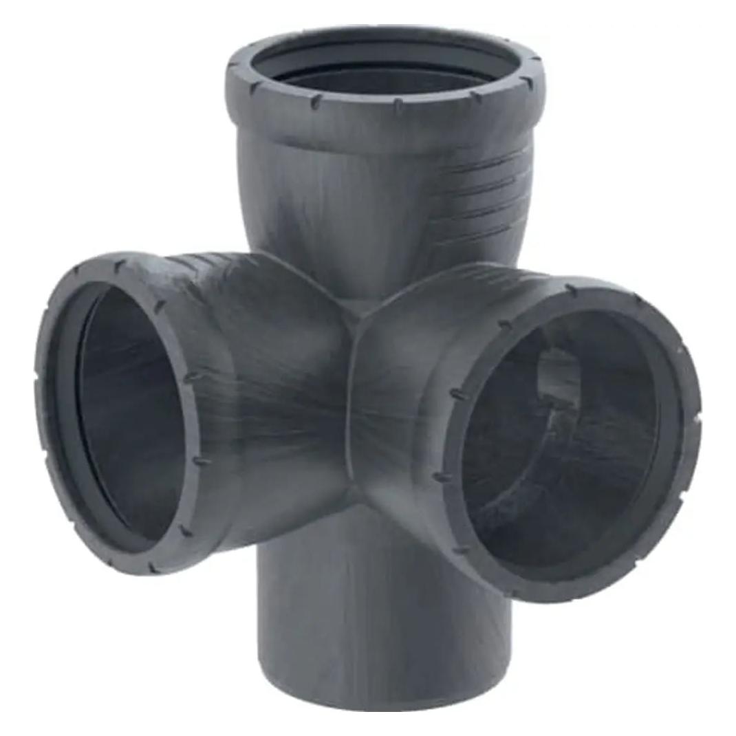 Geberit Silent-Pro Eckabzweig 87,5Grad DN100/90/90 (393550141)