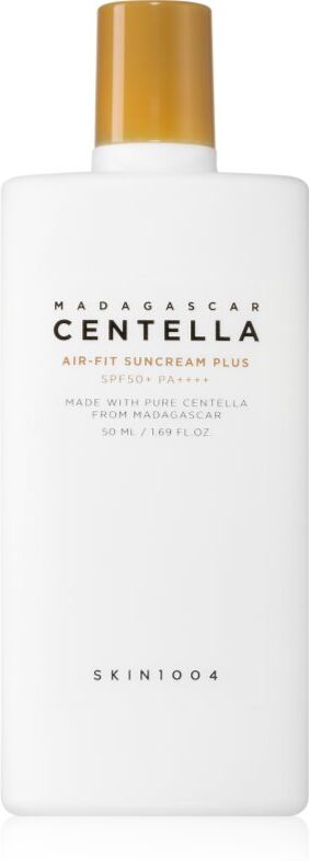 SKIN1004 Madagascar Centella Air-Fit Suncream Plus crème protectrice minérale pour peaux sensibles SPF 50+ 50 ml