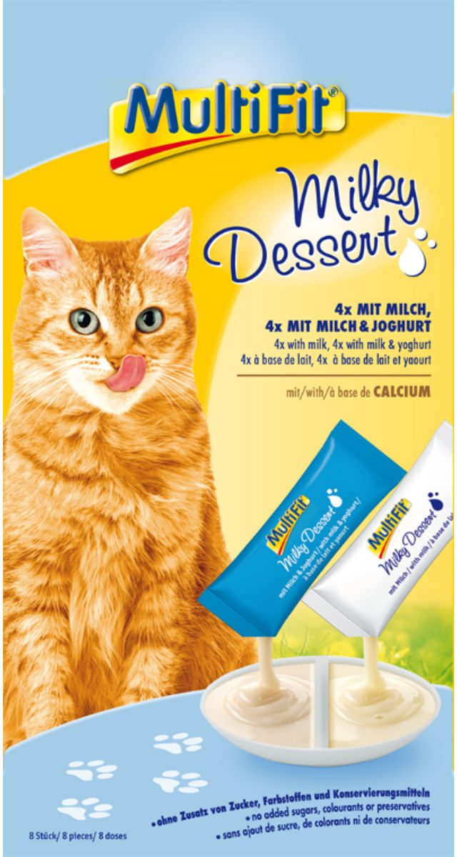 MultiFit Snack Milky Dessert 8x10G LATTE E YOGURT