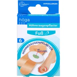 Hühneraugenpflaster 7.5x2cm Höga 6 ST