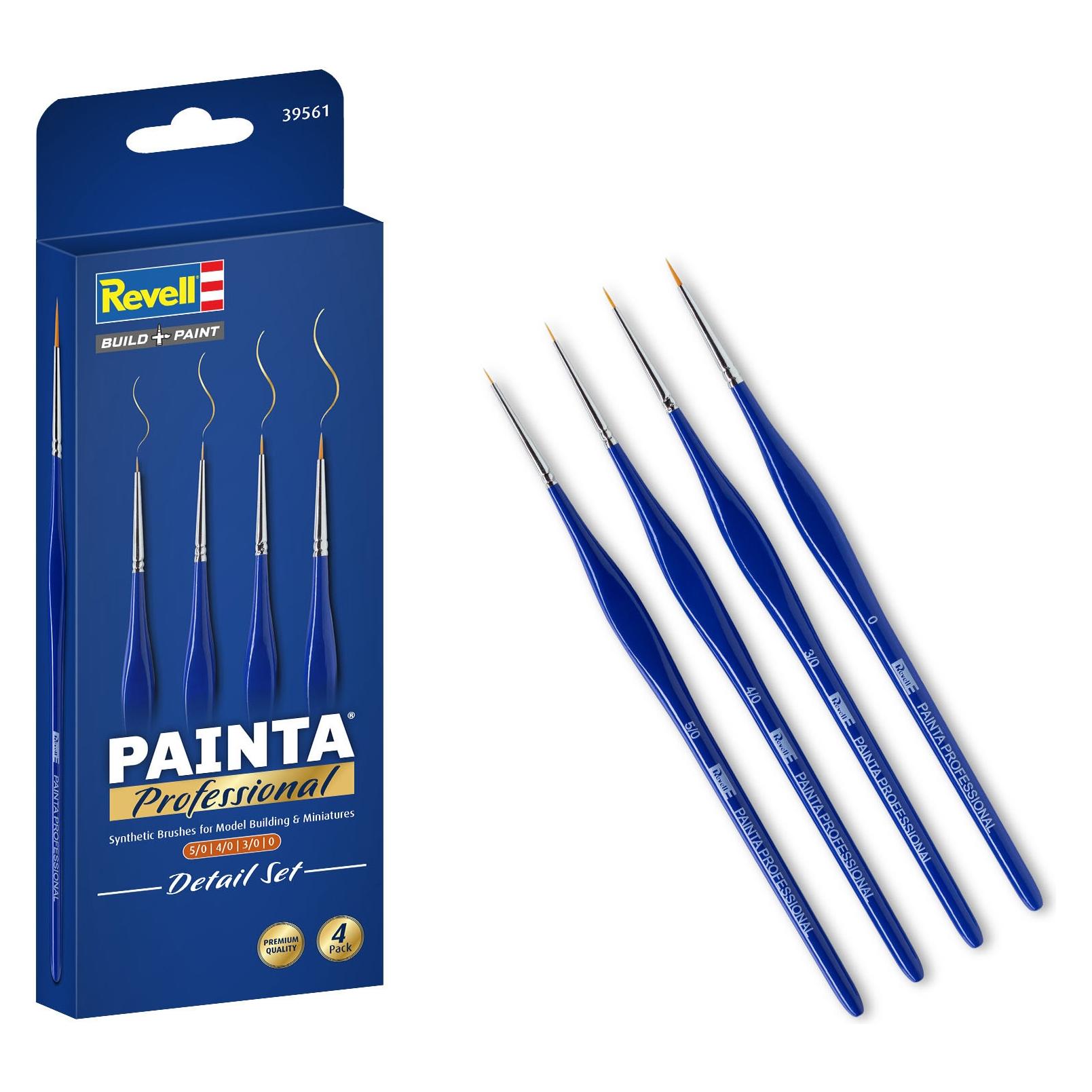 Revell Painta Professional Brushes: Detail Set (39561)