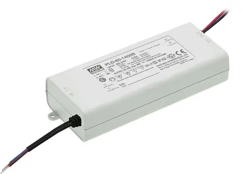 Mean Well PLD-60-1750B LED-Treiber Konstantstrom 60W 1.75A 20 - 34 V/DC nicht dimmbar 1St.
