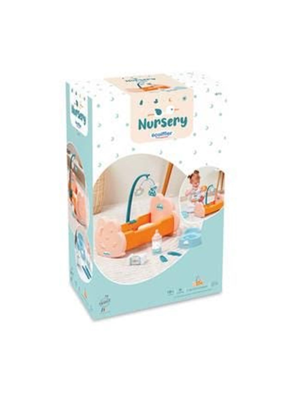 Ecoiffier Puppenbett m/Zubehör