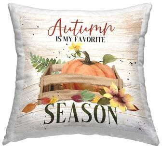 Stupell Autumn Is My Favorite Decorative Printed Throw Pillow Design by Deane Beesley