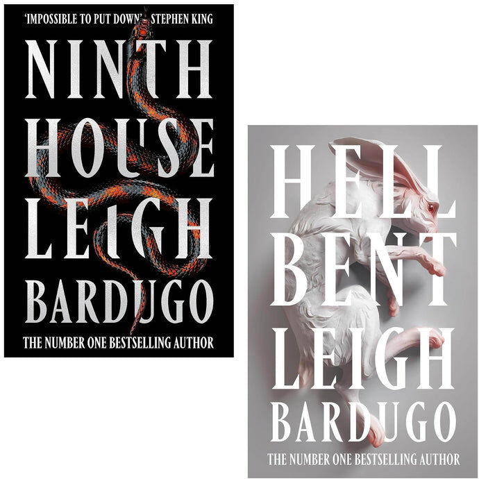 Gollancz Alex Stern Series by Leigh Bardugo - Ninth House & Hell Bent - 2 Book Paperback Collection Set - Dark Academia Fantasy
