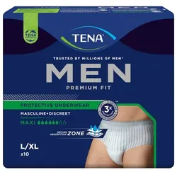 TENA MEN Premium Fit Inkontinenz Pants maxi L/XL 4X10 St