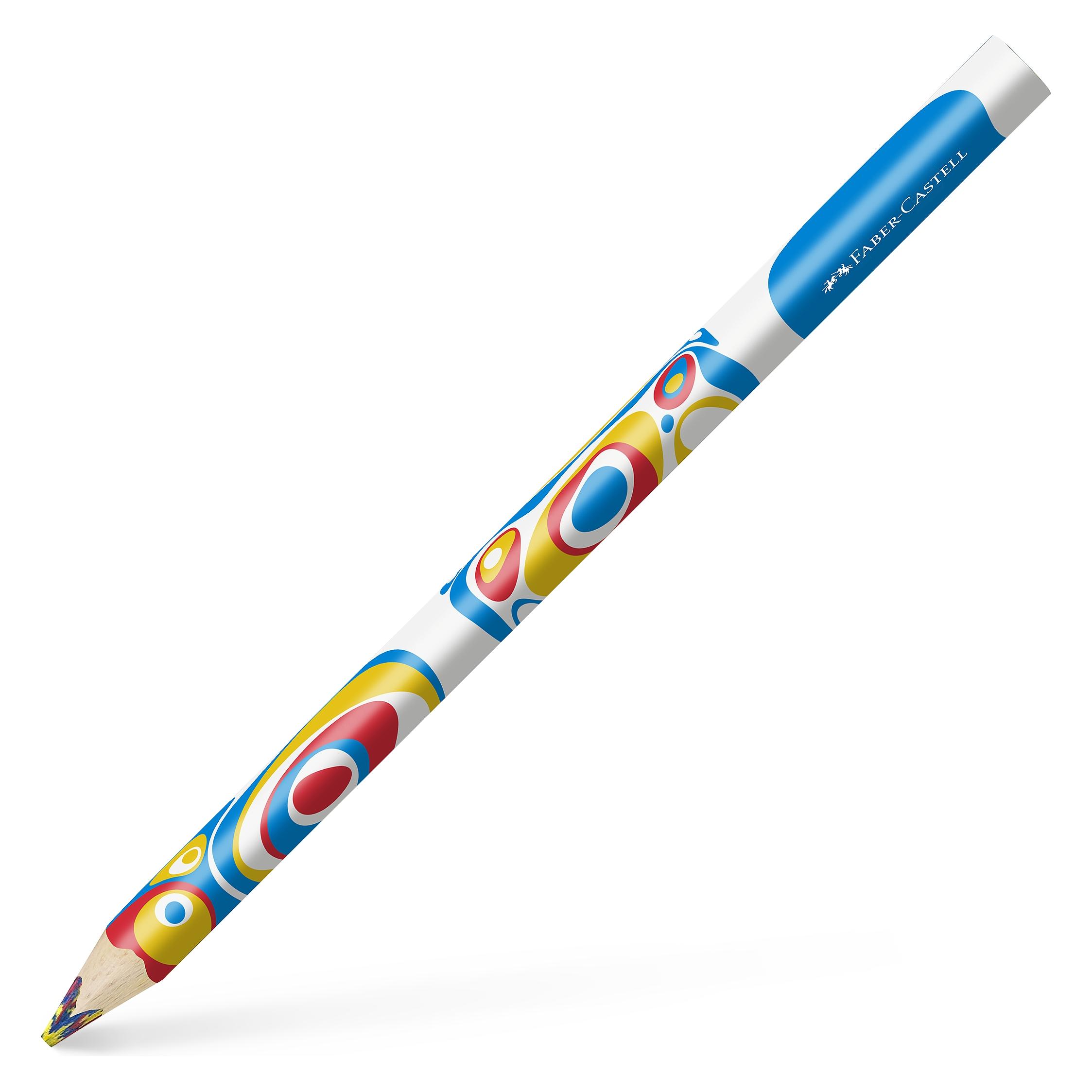 Faber-Castell Farbstift Jumbo Fantasy Colours rot blau gelb (2x) (116571)