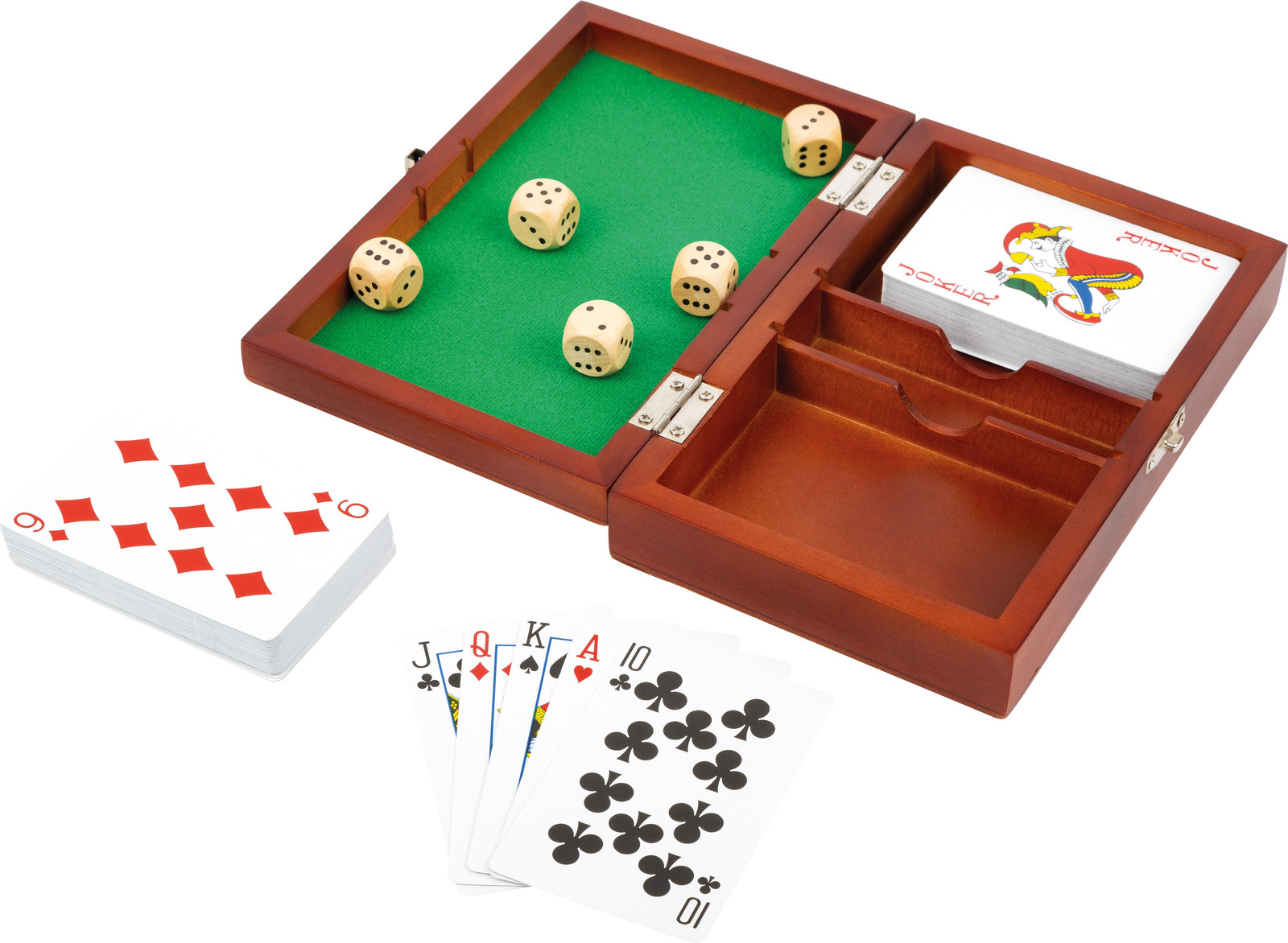 Small Foot Spelletjes Kaarten en Dobbelstenen