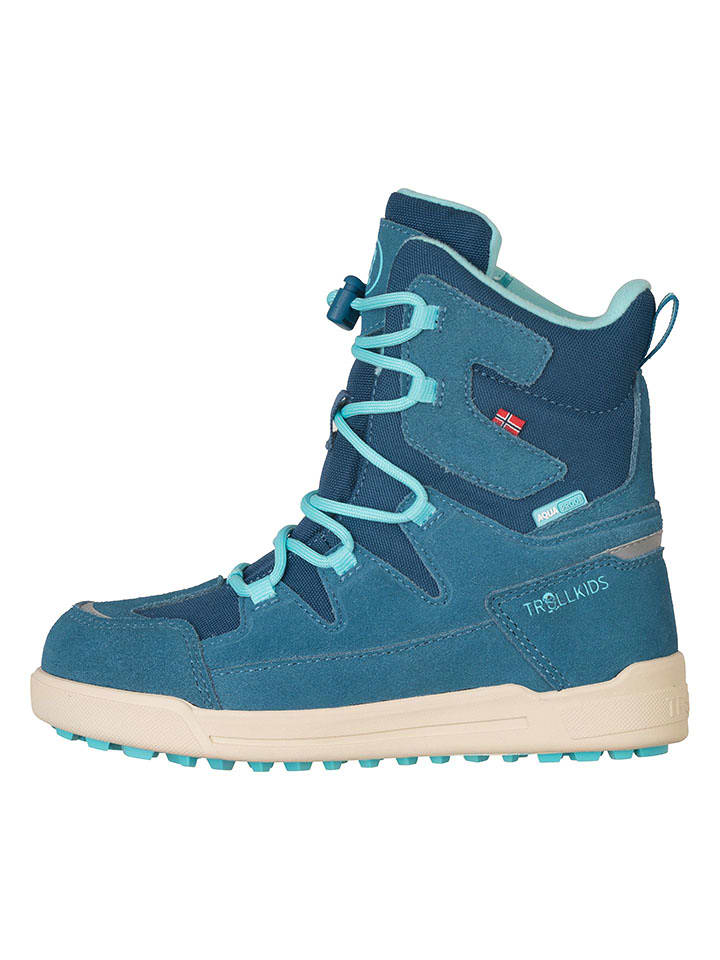Trollkids Winterboots "Finnmark" in Türkis - 29