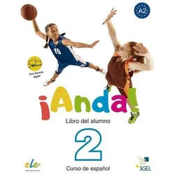 ¡Anda! 2, Sprachbücher von Cristóbal González Salgado, Encina Alonso