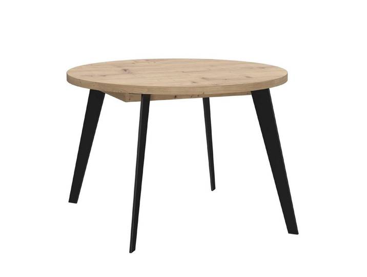 Newroom Esstisch Artisan Eiche 110 cm, Esstisch Artisan Eiche Modern Ausziehbar Tisch Esszimmer