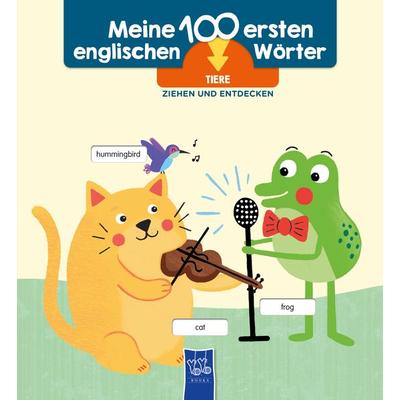 Meine 100 ersten englischen Wörter - Tiere, Gebundene Ausgabe von , YoYo Books, 978-94-6422-173-2