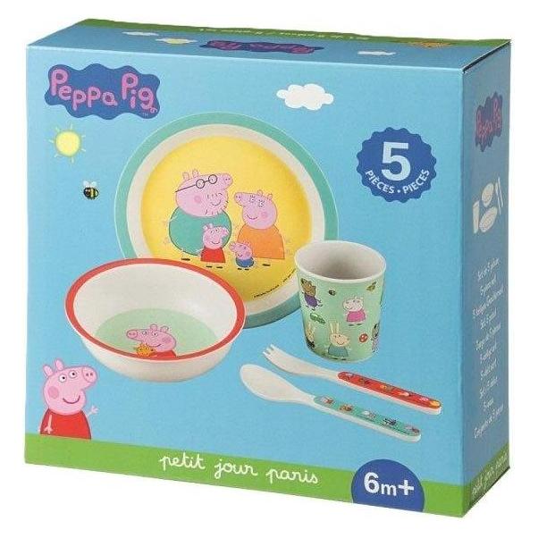 Petit Jour Paris - Set of 5 Pieces Peppa Pig - with Its Gift Box! (45706506)