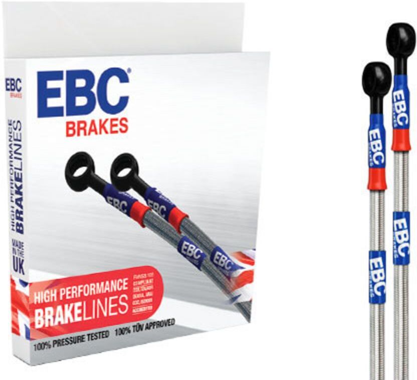 Jeu de flexibles de frein haute performance EBC BRAKES BLA2142-4L
