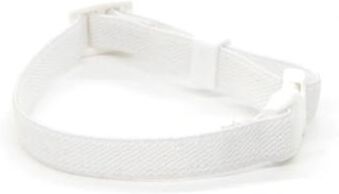 Uplifted Finds Fashion Elastic Comfort Safety Collar white l