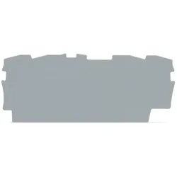 WAGO Abschluss- und Zwischenplatte 0,8mm dick 2002-1491