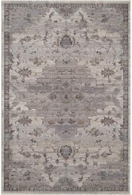 Domani Greige Distressed And Modern Oriental Area Rug