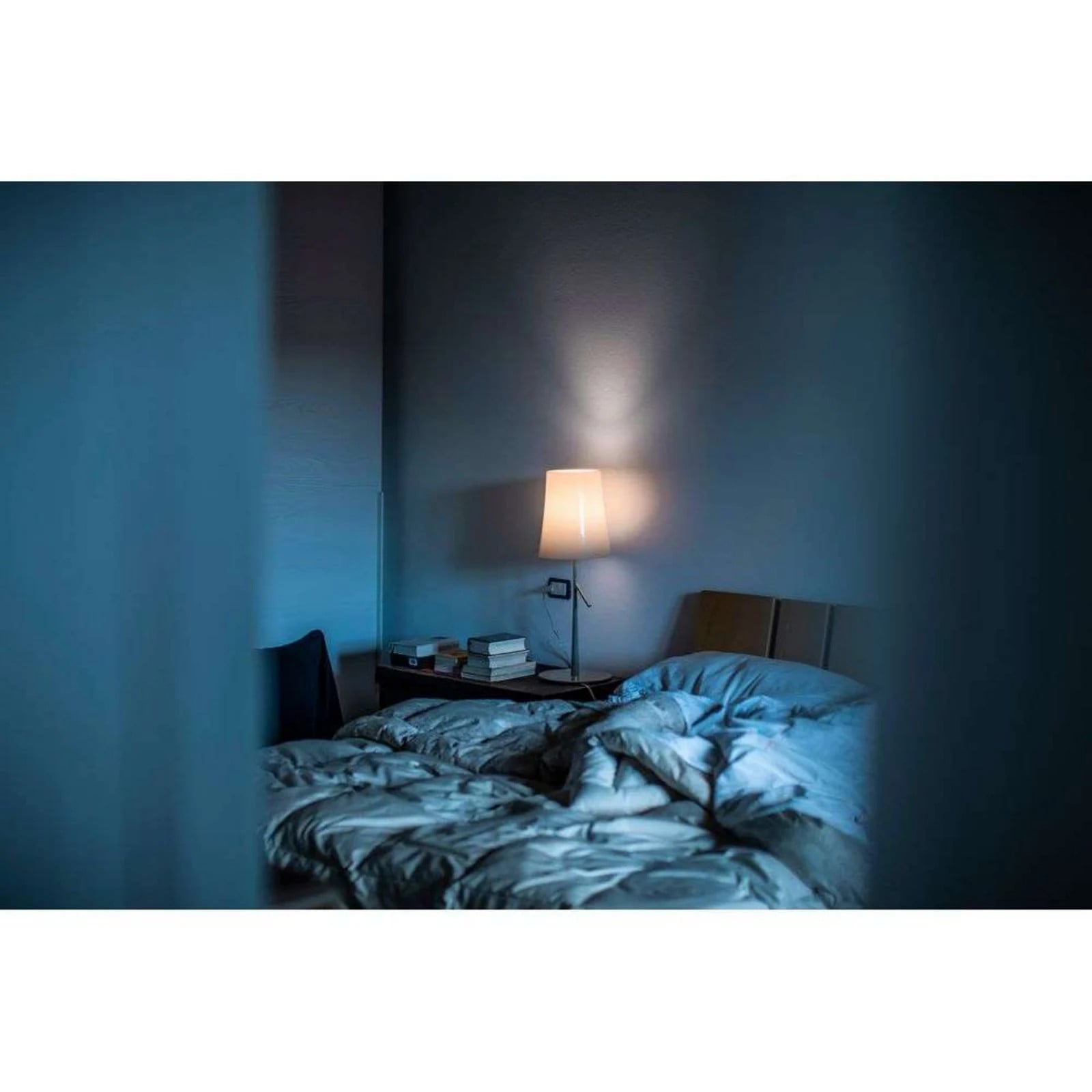Foscarini Birdie Grande Taffellamp On/Off White Metaal
