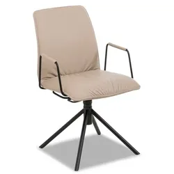 Sormani Stuhl Murcia Comfort Leder Beige