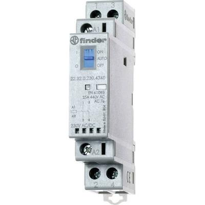 Finder 22.32.0.230.4440 Schütz 2 Öffner 230 V/DC, 230 V/AC 25A 1St.