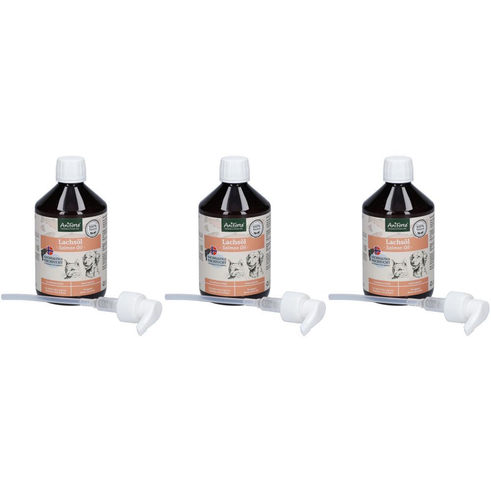AniForte Lachsöl 500 ml x3 3x500 Öl