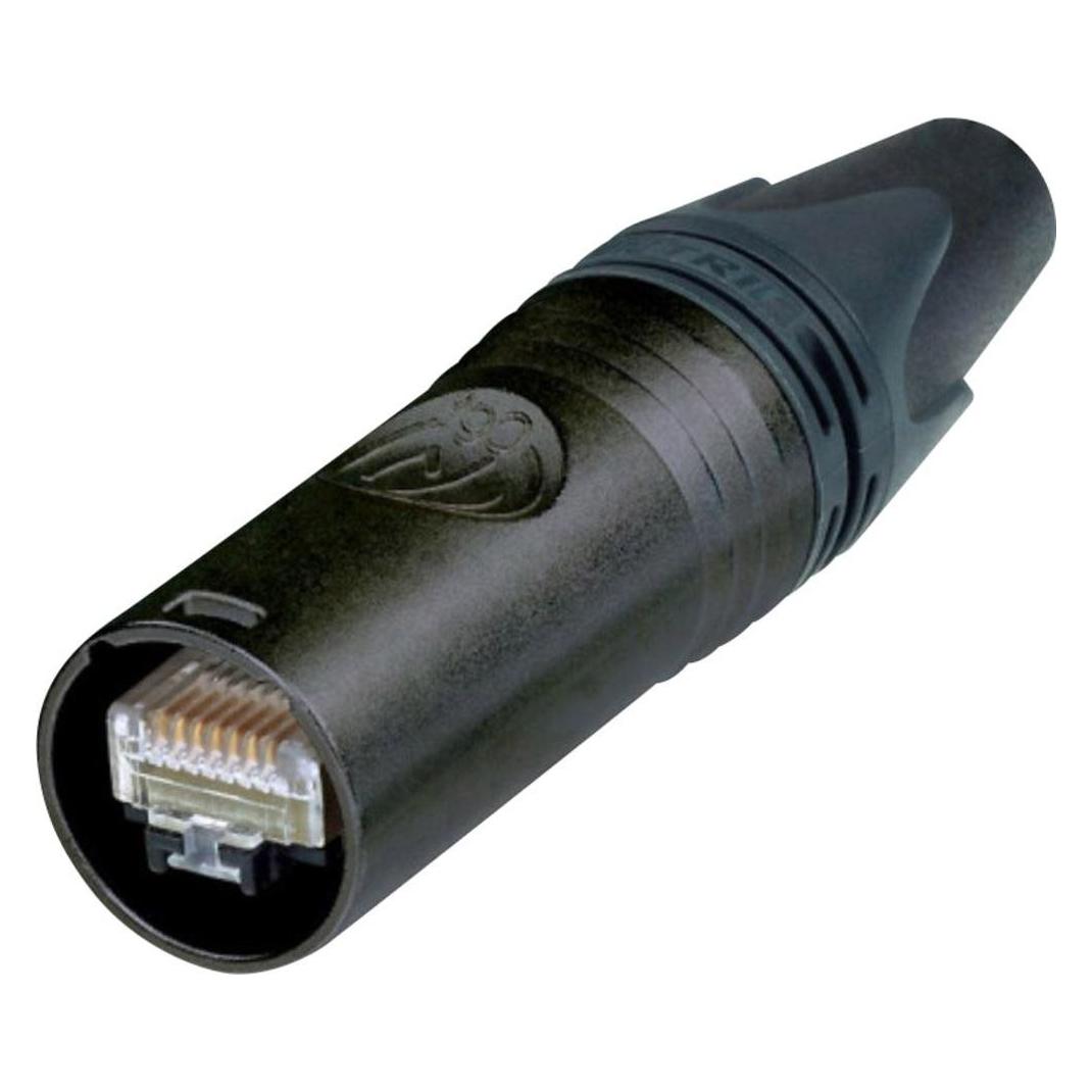 Neutrik Ethercon CAT6A cable connector Black (NE8MX6-B)