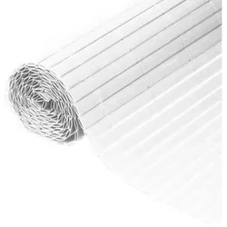 Nature, Sichtschutz, Doppelseitiger Schilfschirm aus PVC - NATUR - 1 x 3 m - 1600 g/m2 - Verdunkelung 4/5 - UV-Schutz (300 cm)