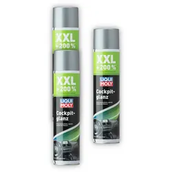 3x Pflegemittel LIQUI MOLY 1610 Cockpitglanz Innenraum Cockpit 600 ml