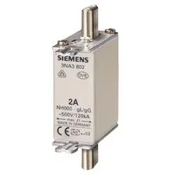 Siemens Dig Industr. NH-Sicherungseinsatz G000 32A 500AC/250DC 3NA3812