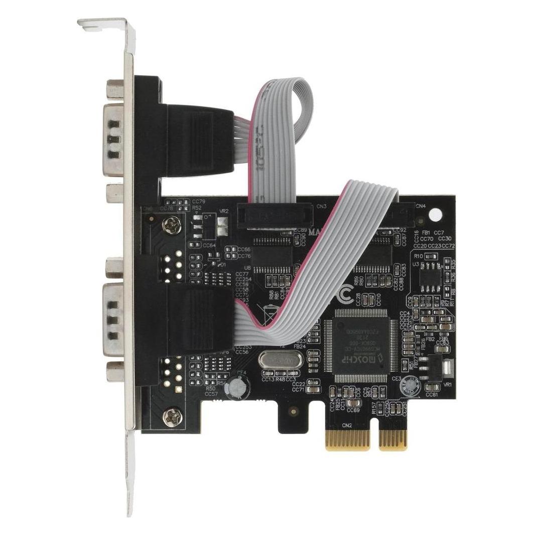 Exsys GmbH PCIe 2S Seriell RS-232 Karte (ASIX/MosChip) (EX-46012)