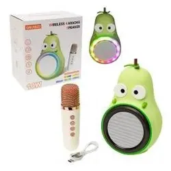 Askato Pear Karaoke-Set - Lautsprecher und Mikrofon