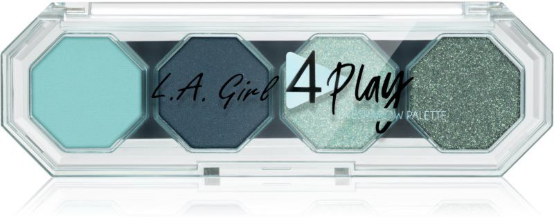 L.A. Girl Cosmetics 4 Play palette de fards à paupières teinte All Nighter 3.2 g