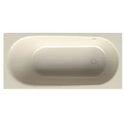 Bette BetteComodo Badewanne 1642-001 170x75x45cm, Überlauf vorne, Fußende rechts, pergamon