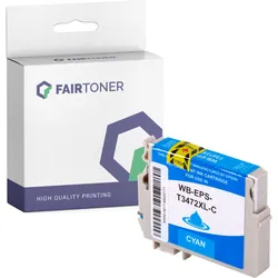 Kompatibel für Epson C13T34724010 / 34XL Druckerpatrone Cyan