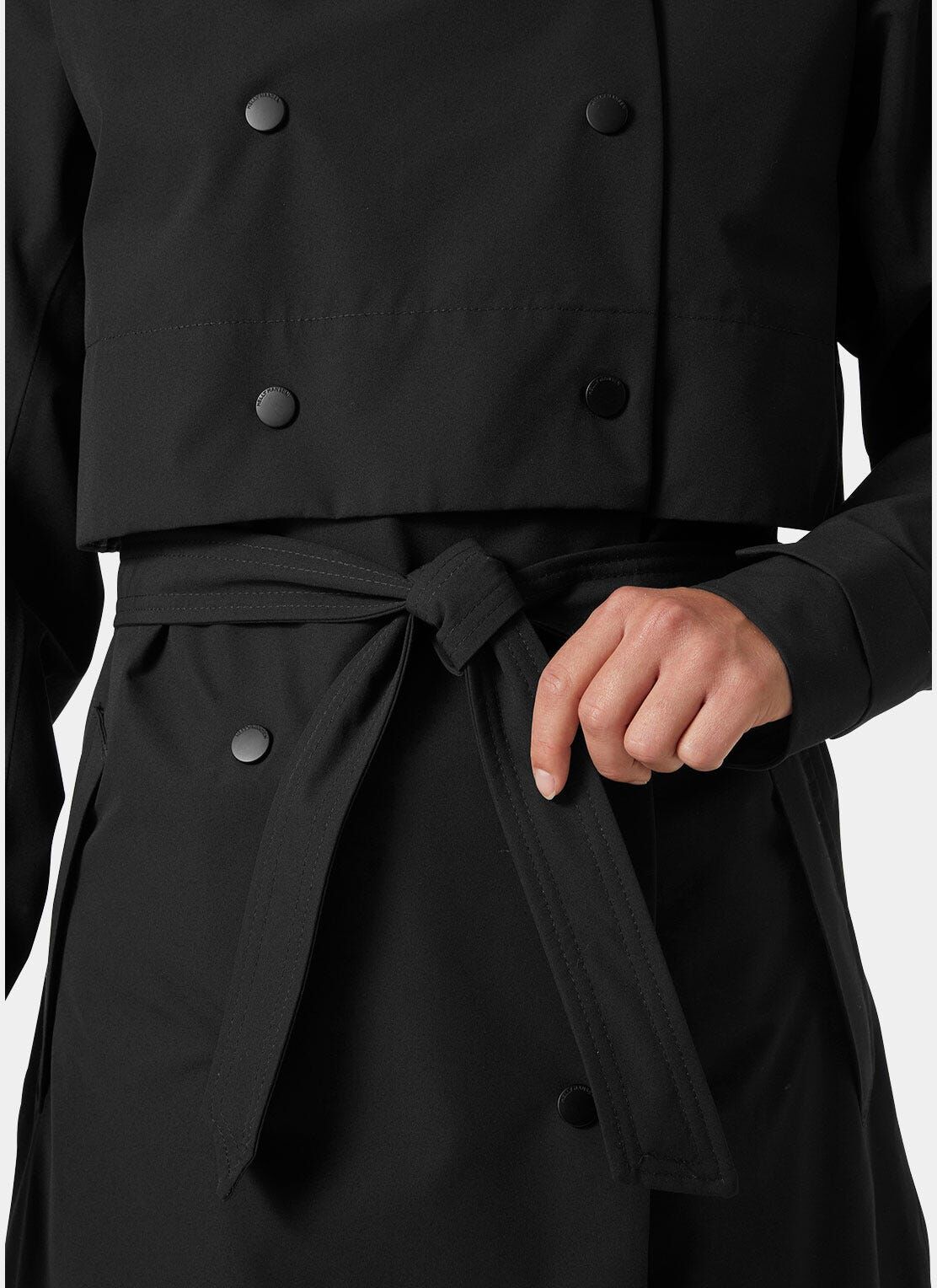 Helly Hansen Women's Jane Trench - Black/Ebony - L