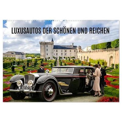 Luxusautos der Schönen und Reichen (Wandkalender 2027 DIN A2 quer), CALVENDO Monatskalender